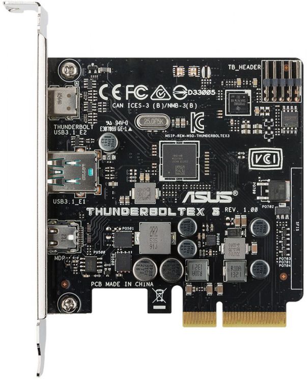 Платы расширения asus. ASUS THUNDERBOLTEX 3. ASUS THUNDERBOLTEX 4. Thunderbolt 3 PCIE Card. Контроллер Thunderbolt.