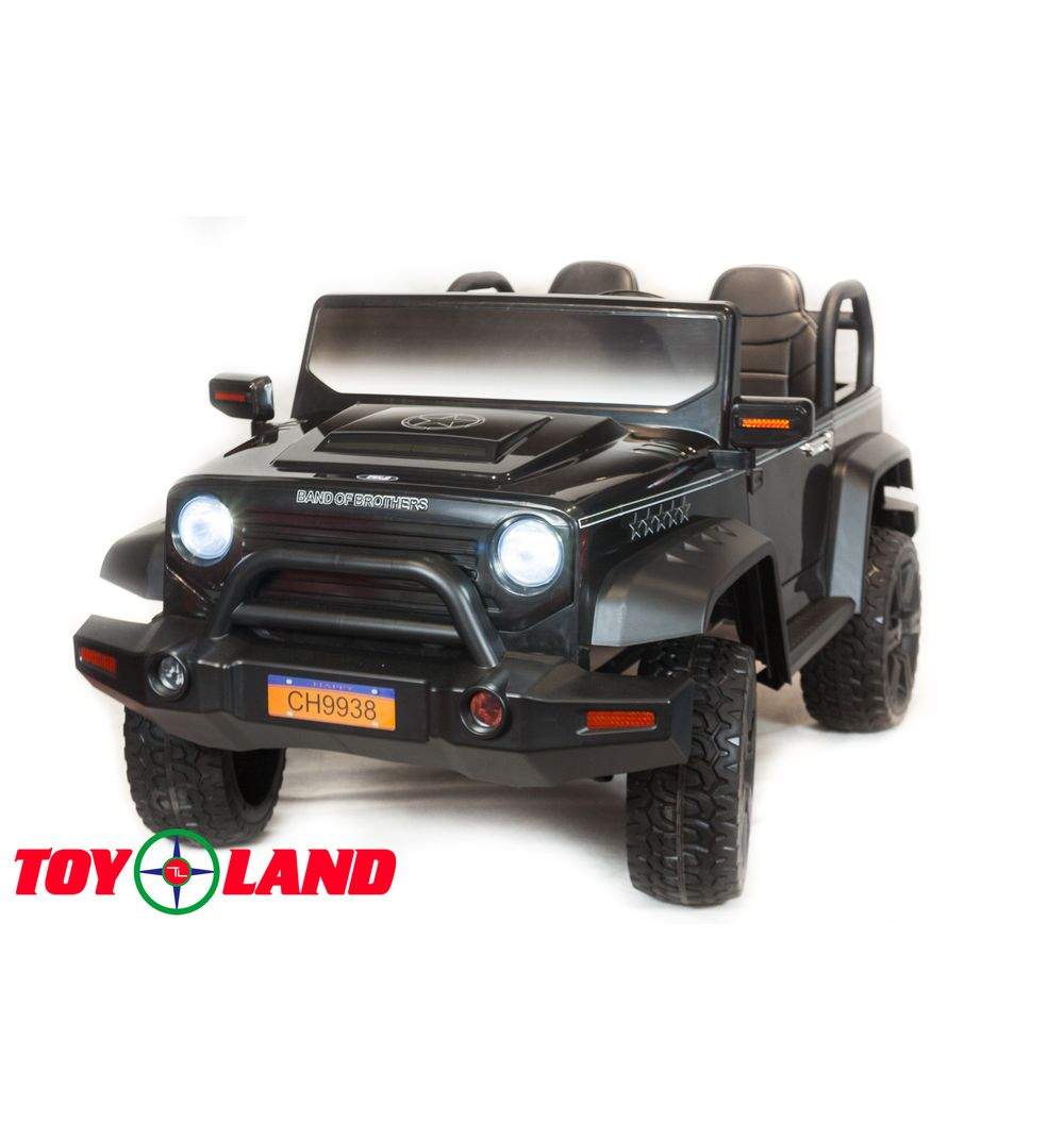 Электромобиль Toyland Jeep CH 9938, черный