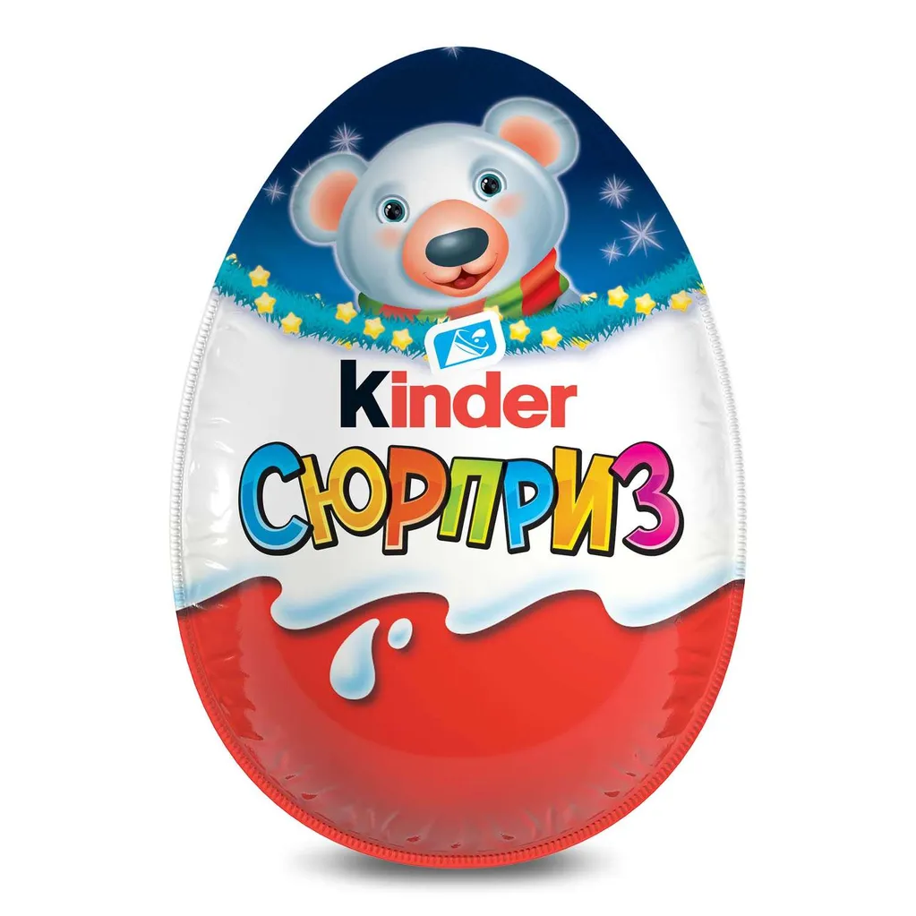 Яйцо шоколадное Kinder Surprise Собери коллекцию новогодних игрушек, 20 г -  отзывы покупателей на маркетплейсе Мегамаркет | Артикул: 100061851141