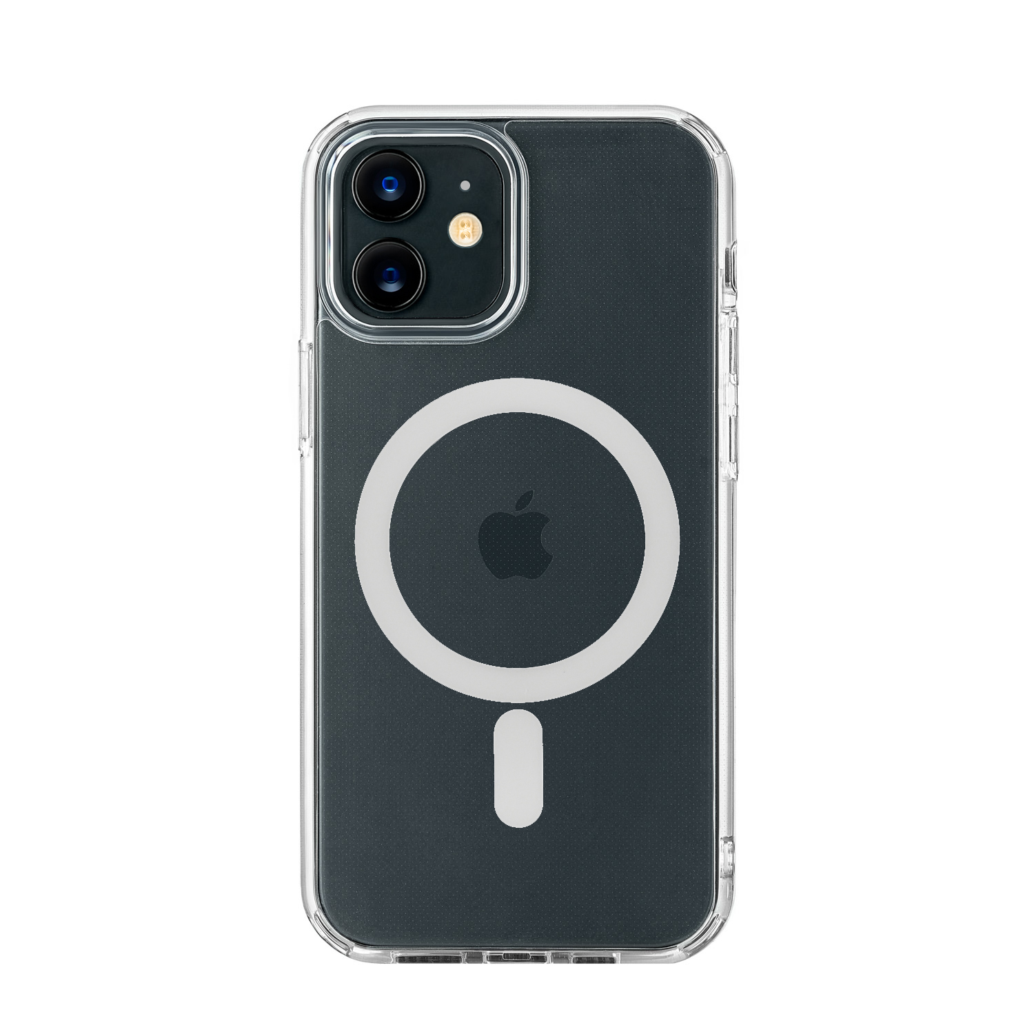 Чехол uBear для iPhone 12 / 12 Pro, Real Mag Case, чехол защитный усиленный, прозрачный, купить в Москве, цены в интернет-магазинах на Мегамаркет