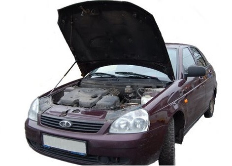 Лада приора как снять капот Амортизатор (упор) капота на Lada (ВАЗ) Priora 05-03(с 2007 по 2018 г.в.)Autoinn