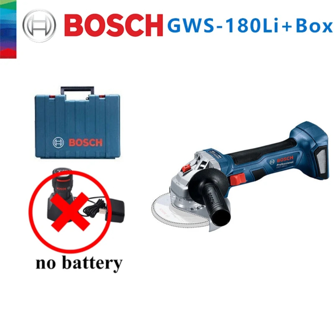 Аккумуляторная Ушм Bosch Gws 180 Li Купить