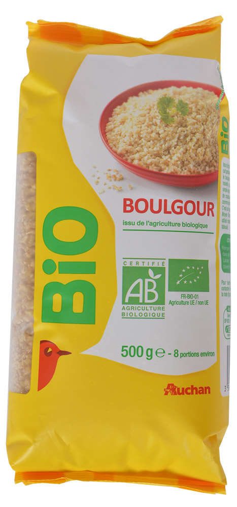 Булгур Auchan Bio 500 г