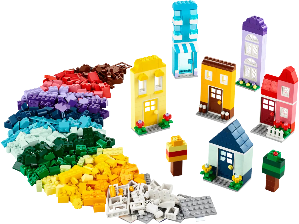 Купить конструктор Lego Classic Creative Houses, 11035, цены на конструкторы в интернет-магазинах на Мегамаркет