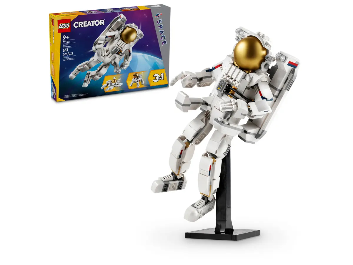 Купить конструктор Lego Creator Space Astronaut, 31152, цены на конструкторы в интернет-магазинах на Мегамаркет