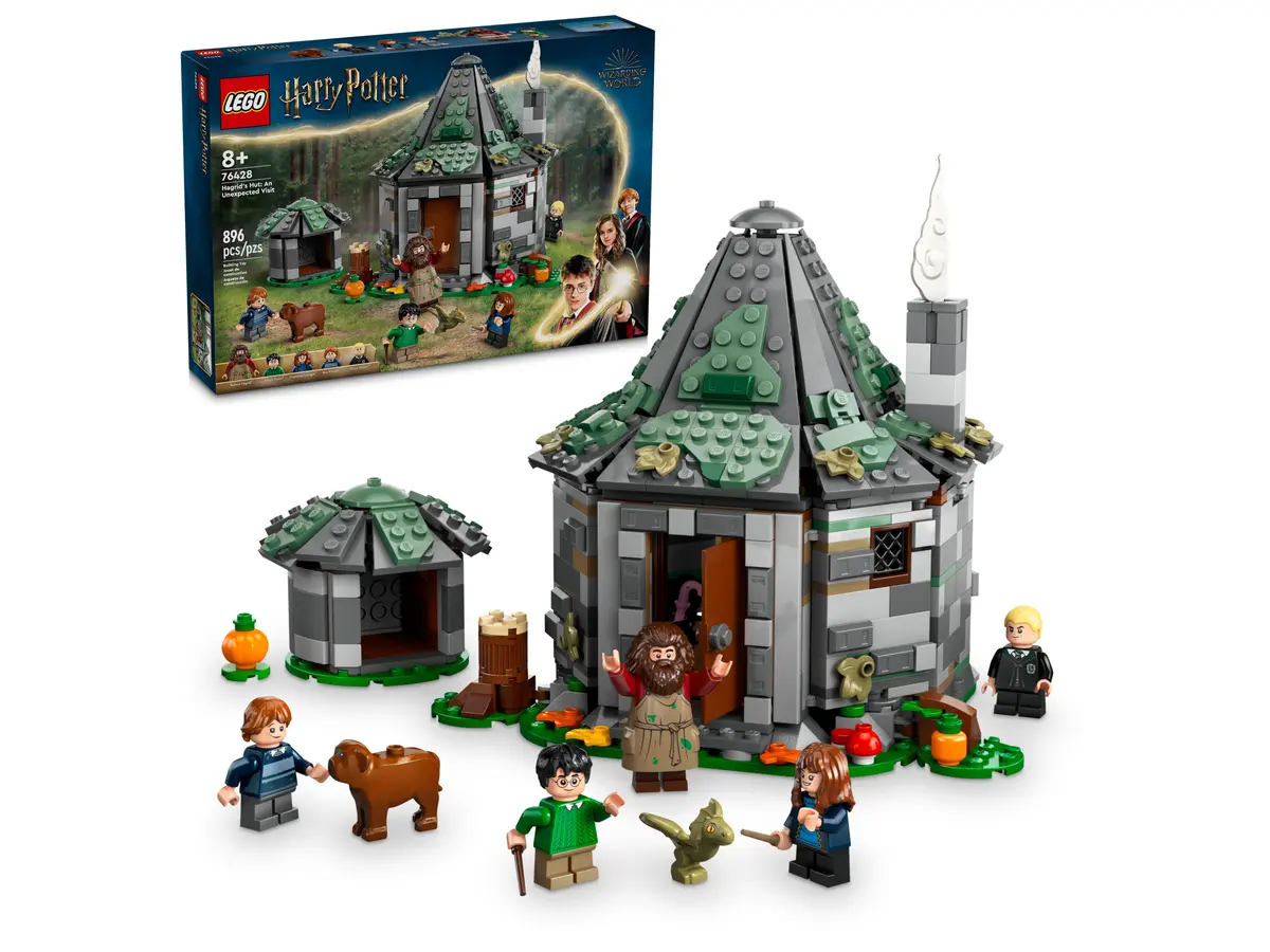 Купить конструктор Lego Harry Potter Хижина Хагрида: неожиданный визит, 76428, цены на конструкторы в интернет-магазинах на Мегамаркет