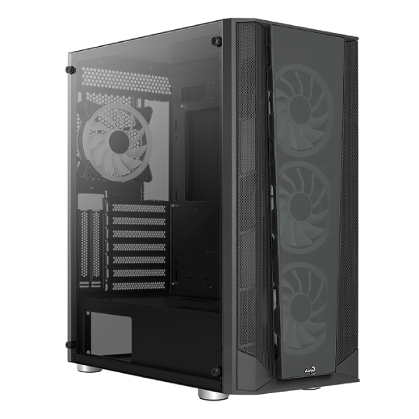 Корпус Aerocool Prism MidiTower для компьютера, чёрный, 3211826 - купить в Мегамаркет Москва, цена на Мегамаркет