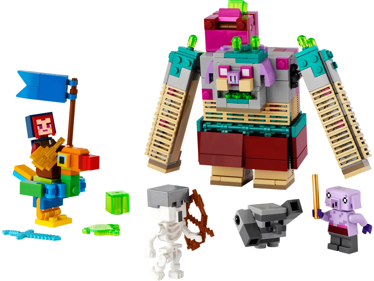 Купить конструктор Lego Minecraft The Devourer Showdown, 21257, цены на конструкторы в интернет-магазинах на Мегамаркет