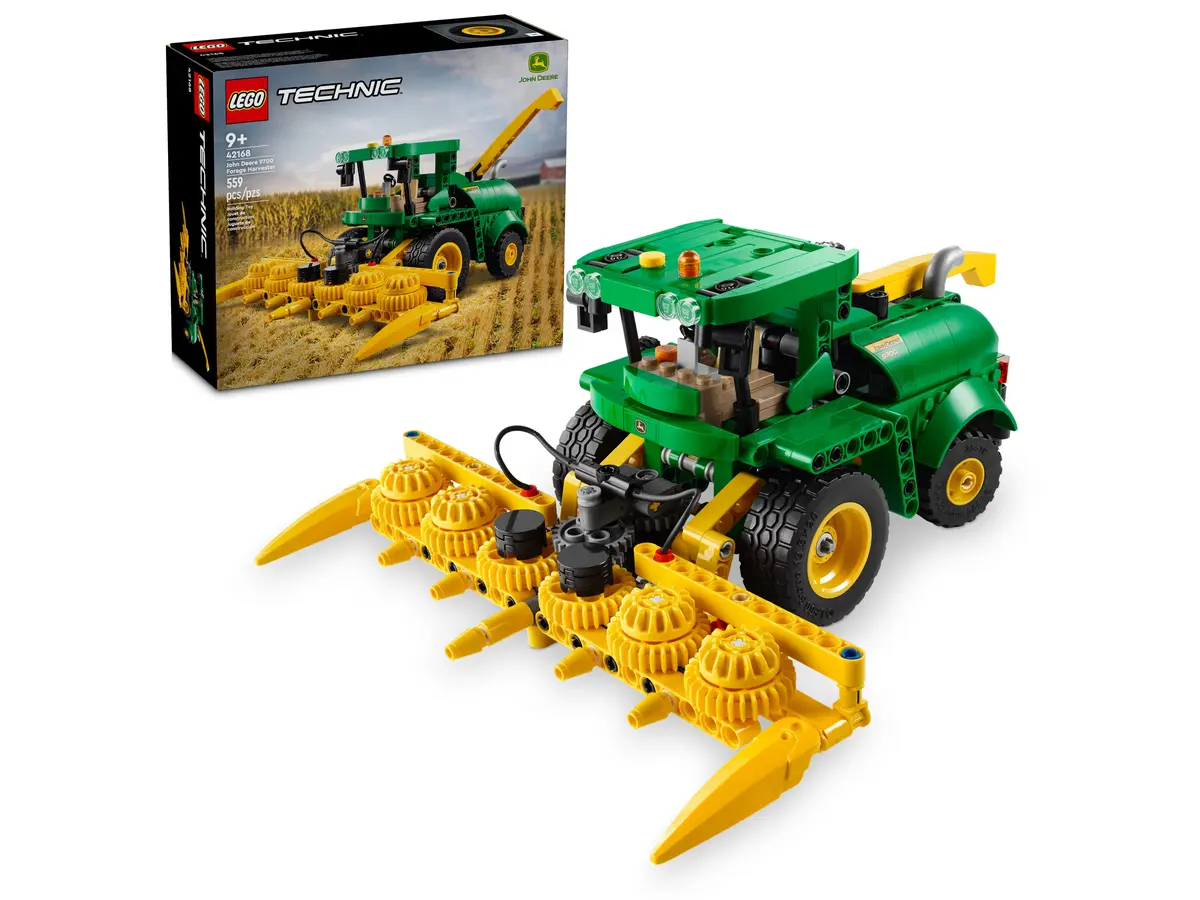 Конструктор Lego Technic John Deere 9700 Forage Harvester, 42168 - купить в Мегамаркет Москва Томилино, цена на Мегамаркет