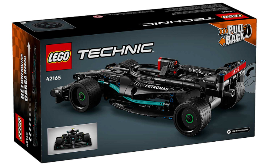 Купить конструктор Lego Technic Гоночная машина Mercedes-AMG F1 W14 E Performance Pull-Back 42165, цены на конструкторы в интернет-магазинах на Мегамаркет