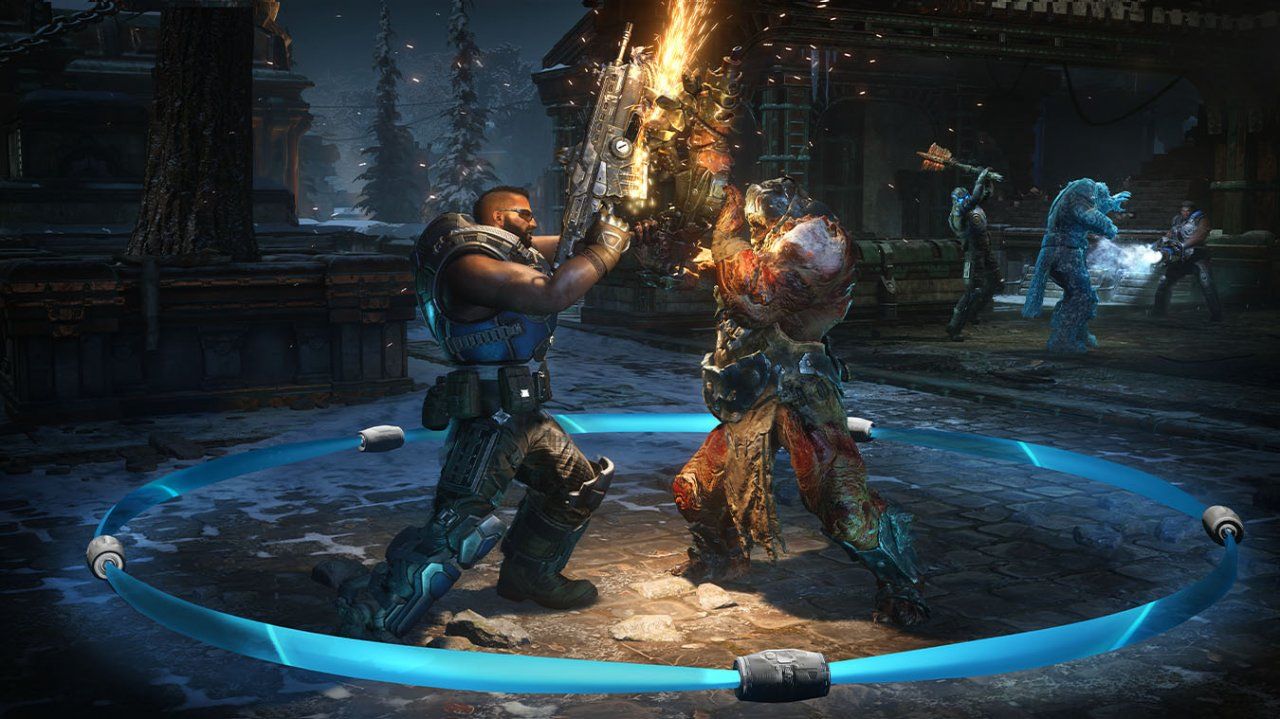 Игра Gears 5 (Gears of War 5) Русская версия (Xbox One/Series X) - купить в  Москве, цены в интернет-магазинах Мегамаркет