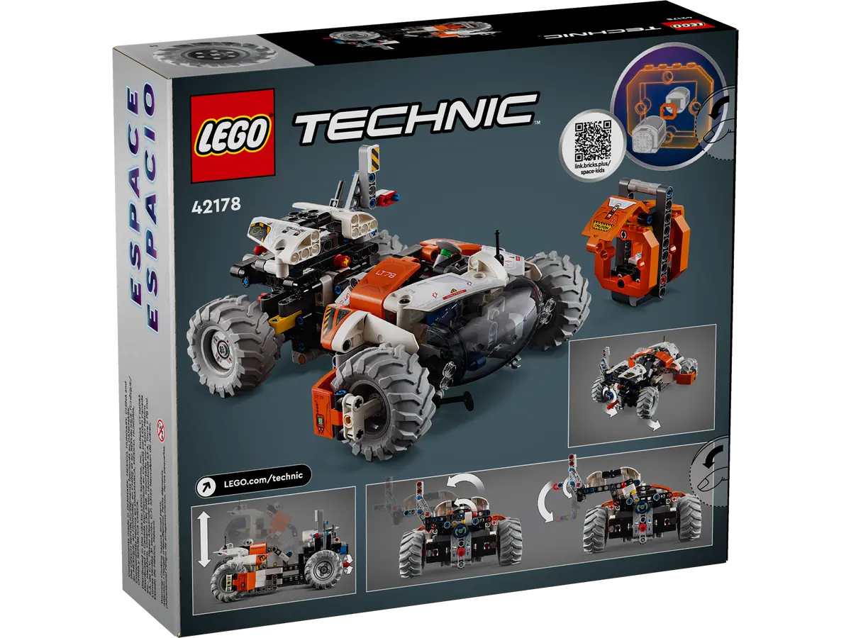 Купить конструктор Lego Technic Поверхностный космический погрузчик LT78, 42178, цены на конструкторы в интернет-магазинах на Мегамаркет