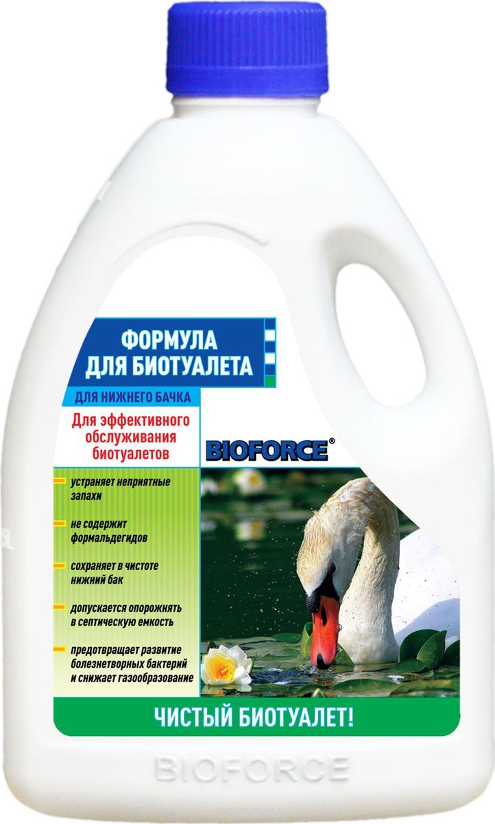 Жидкость для биотуалетов BioForce Chemikals bch-045 для нижнего бачка 1л - купить в Глобус Гипермаркет - СберМаркет, цена на Мегамаркет