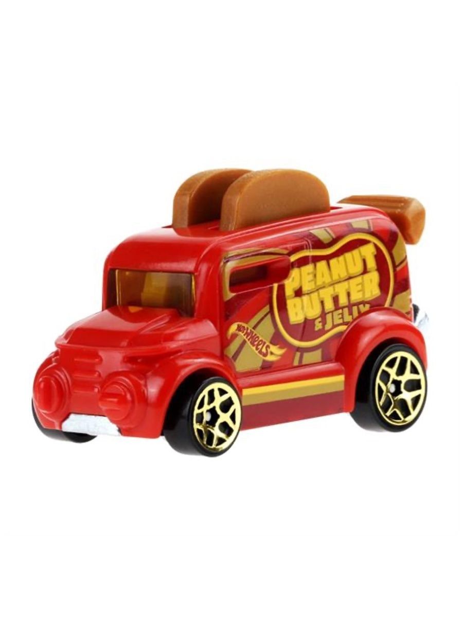 Купить машинка Hot Wheels легковая машина HKH20 металлическая ROLLER  TOASTER красный, цены на Мегамаркет