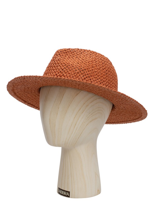 Шляпа женская Labbra Like LL-S22010 терракотовая р.56-57