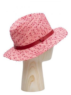 Шляпа женская Labbra Like LL-S22014 розовая/бордовая р.56-57