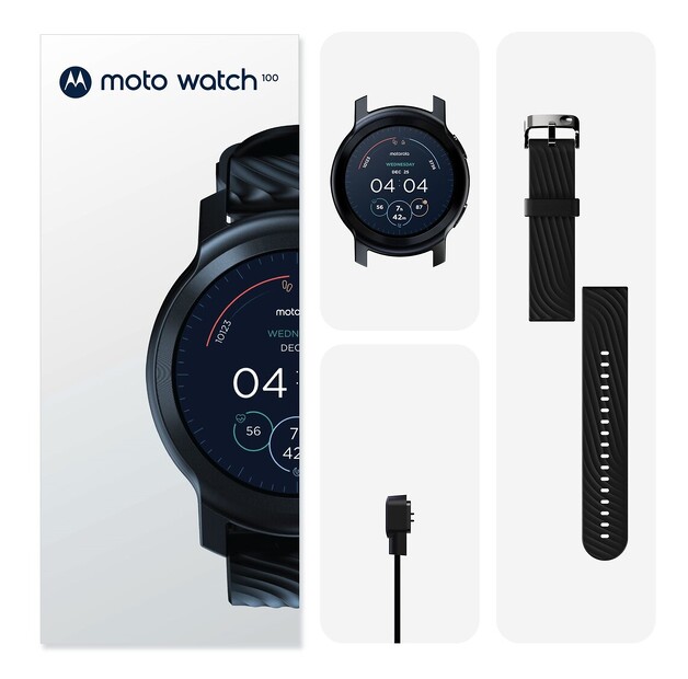 Motorola Moto Watch 100 Phantom Black