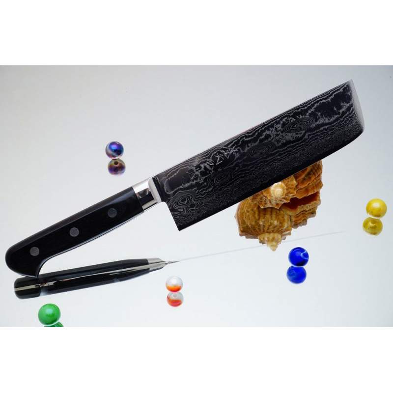 Кухонный нож RYUSEN Bonten-Unryu Nakiri 165mm