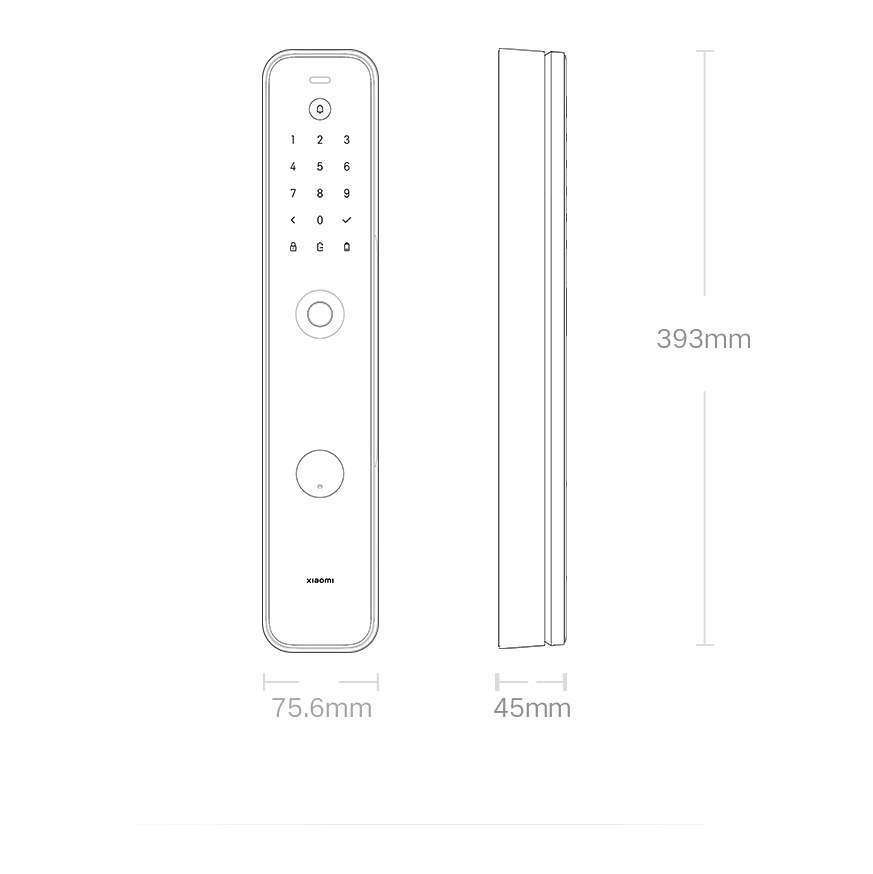 Mijia door lock