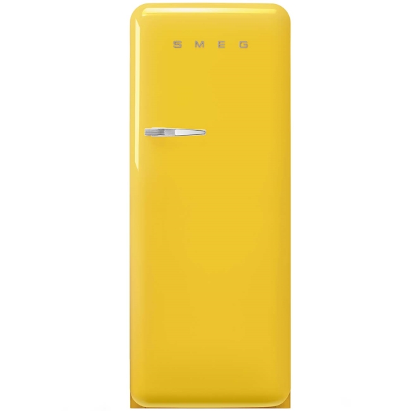 Холодильник Smeg FAB28RYW5 желтый, купить в Москве, цены в интернет-магазинах на Мегамаркет