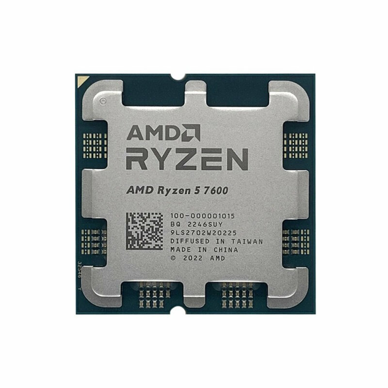 Процессор AMD Ryzen 5 7600 AM5 (OEM), купить в Москве, цены в интернет-магазинах на Мегамаркет