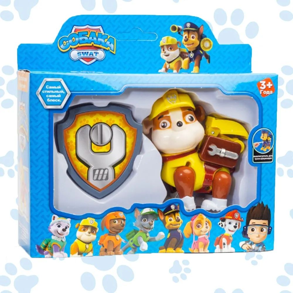 Щенячий патруль Крепыш / Фигурка игрушка щенок Крепыш / Мегащенки Paw  Patrol – купить в Москве, цены в интернет-магазинах на Мегамаркет