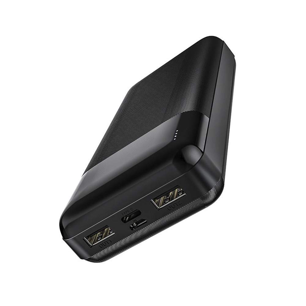 Внешний АКБ HOCO J72A Easy Travel 20000mAh, 2хUSB, 2A, Li-Pol (черный) - купить в MIBAZAR, цена на Мегамаркет