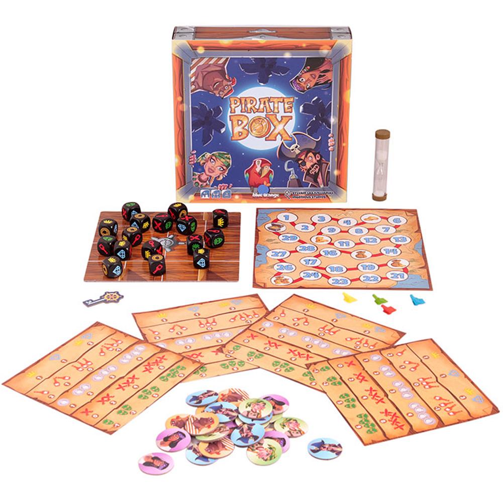 Blue Orange - купить настольная игра Blue Orange Сундук сокровищ (Pirate  Box), цены в Москве на Мегамаркет