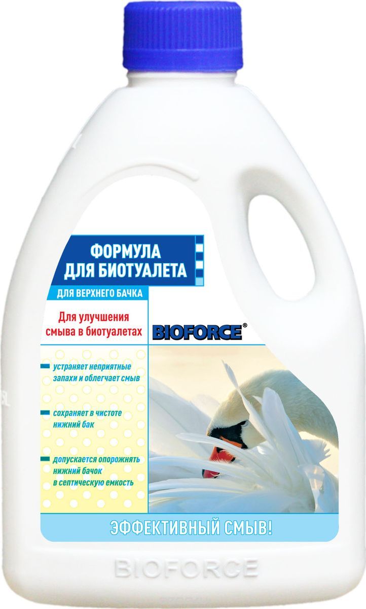 Жидкость для биотуалетов BioForce Chemikals bch-046 для дезинфекции 1л - купить в ООО Биокомплект (со склада МегаМаркет), цена на Мегамаркет