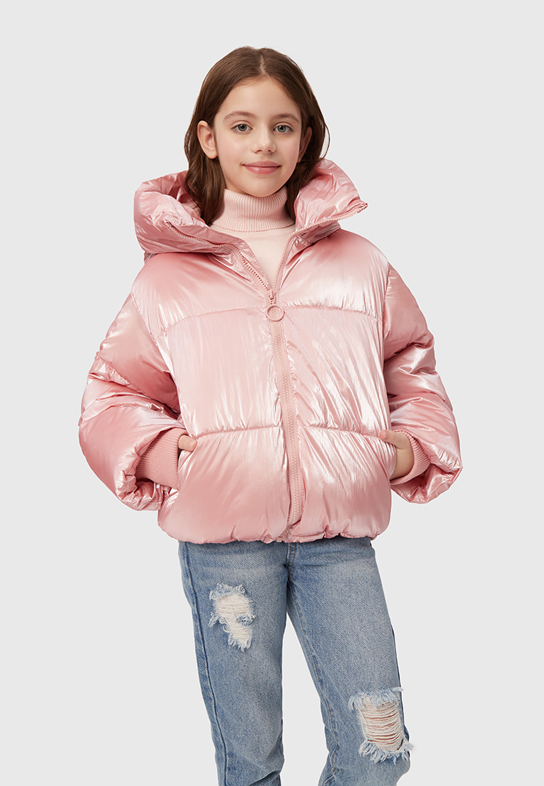 Утепленная куртка Modis M212K00337R363K09 цв.розовый р.128