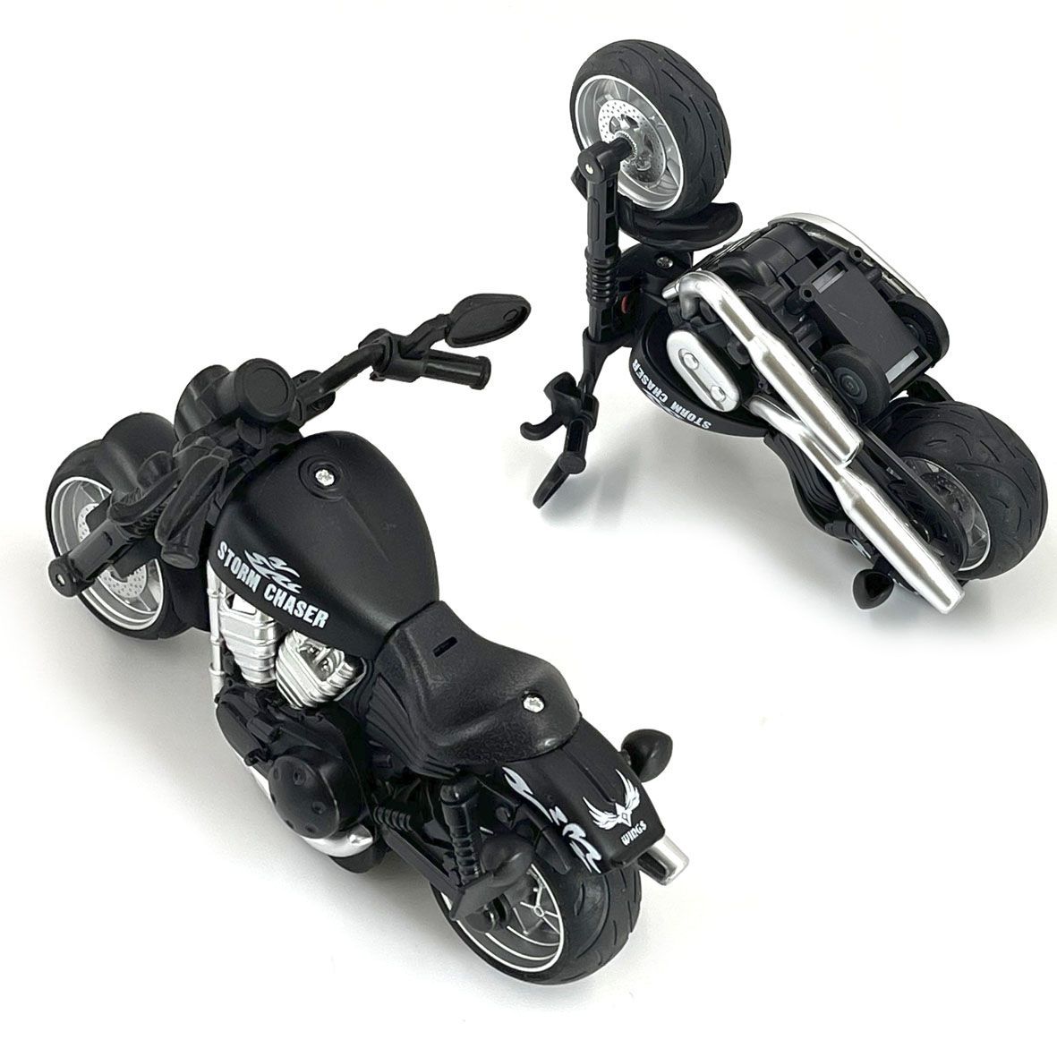 Купить мотоцикл коллекционный S+S Toys Harley-Davidson 1:12 - 15 см, металл  Свет + Звук, цены на Мегамаркет