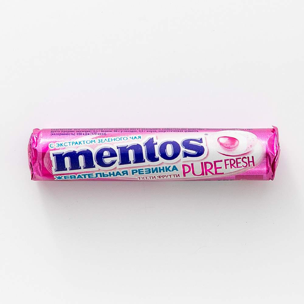 Сколько калорий в жвачке ментос. Ментос жевательная резинка. Mentos Pure Fresh.