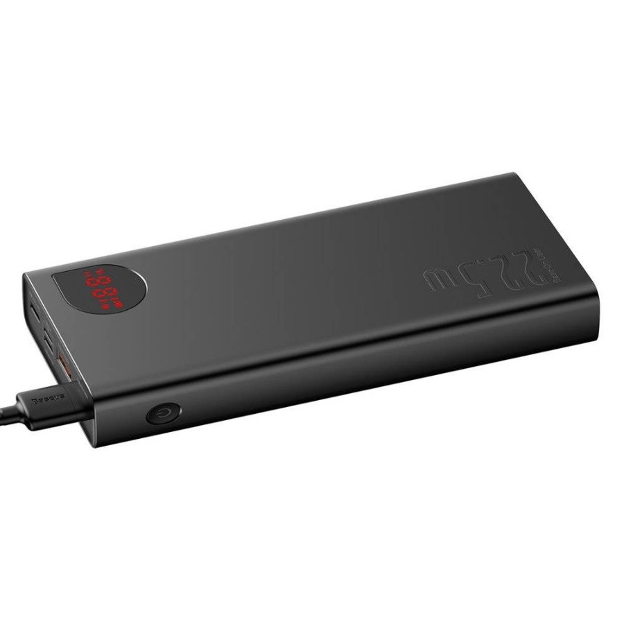 Внешний аккумулятор Baseus Bipow Digital Display PPAD000101 20000mAh  PPADM20S Black - купить в Москве, цены в интернет-магазинах Мегамаркет