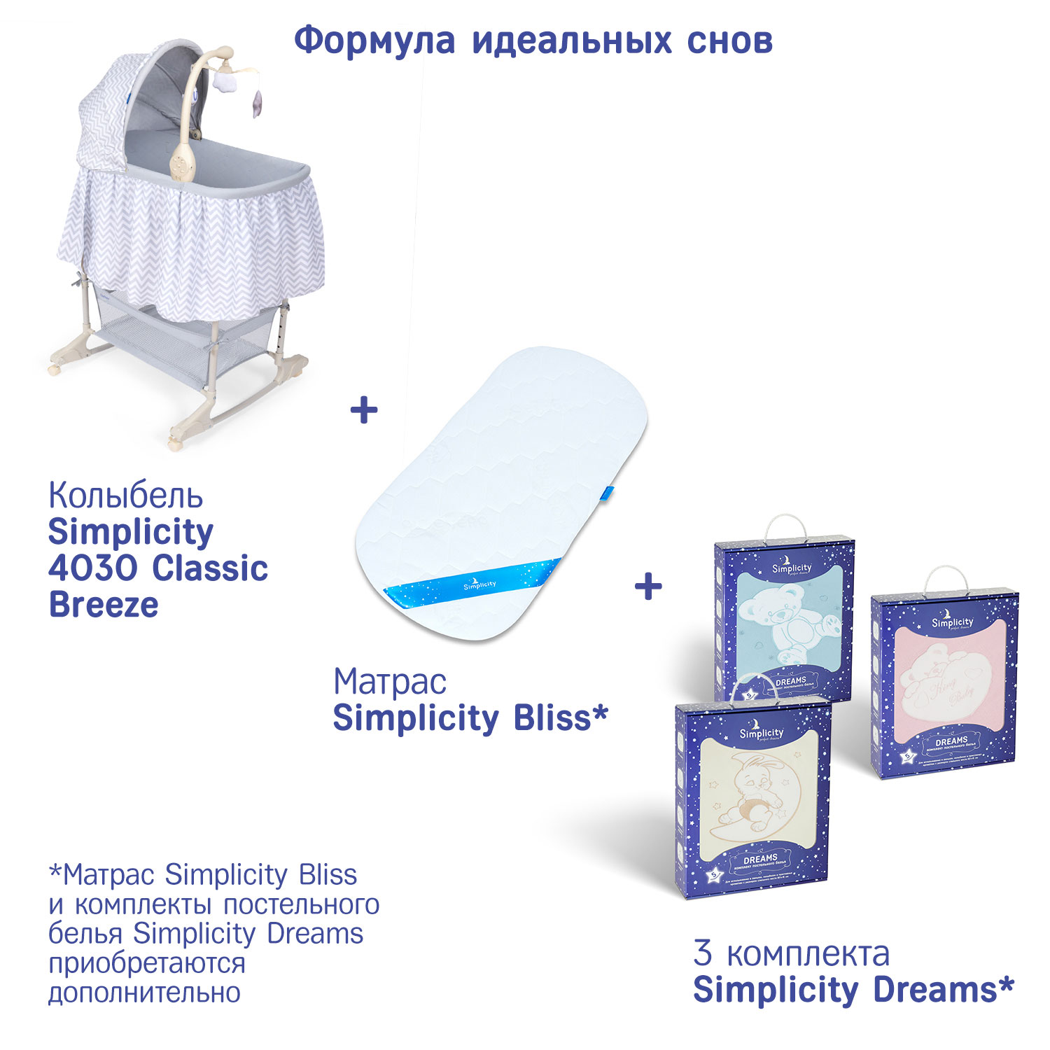 Матрас simplicity в колыбель