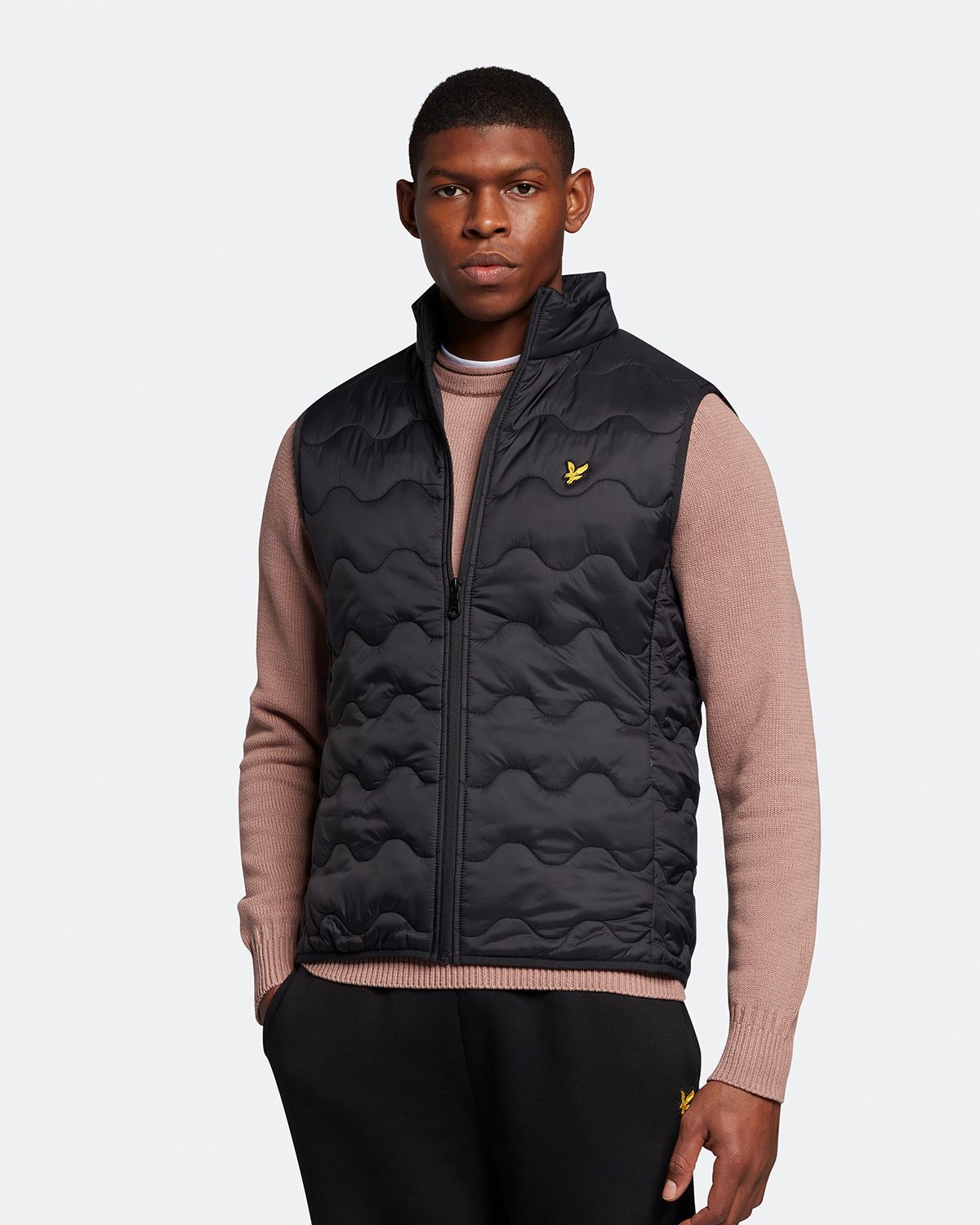 Утепленный жилет мужской Lyle&Scott JK1802V_Z865 черный L - купить в Москве, цены на Мегамаркет | 100068141550