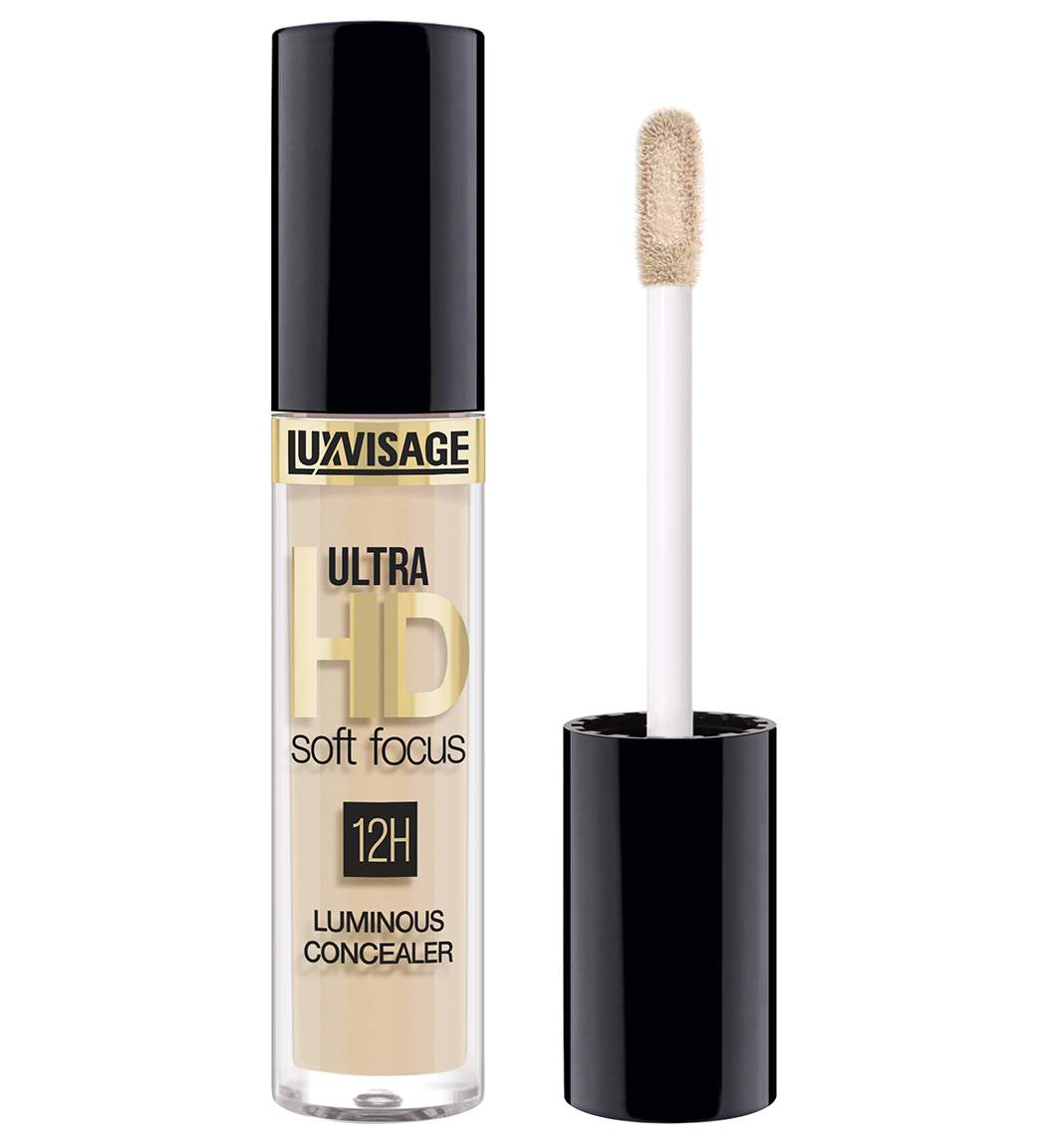 Консилер для лица Luxvisage Ultra HD Soft Focus 12H светоотражающий, №13  Beige, 3,7 г - купить в Косметика Стиль, цена на Мегамаркет