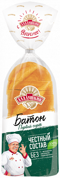 Хлеб белый, Арнаут, Нарезной, 350 г