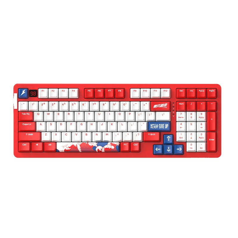 Беспроводная игровая гибкая клавиатура Dareu A98 Pro Red, купить в Москве, цены в интернет-магазинах на Мегамаркет