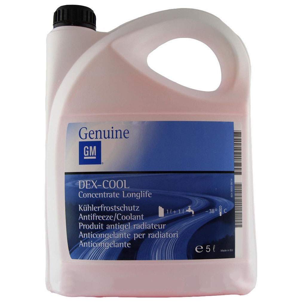 Антифриз Gm DexCool Longlife Красный Концентрат 5л GENERAL MOTORS