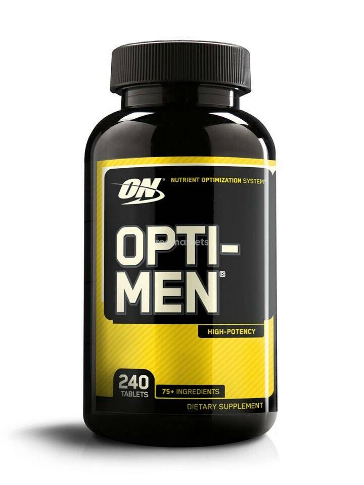 Optimum Nutrition Opti-Men, 240 tabs (240 таблеток) - купить в Москве, цены на Мегамаркет | 100043133513