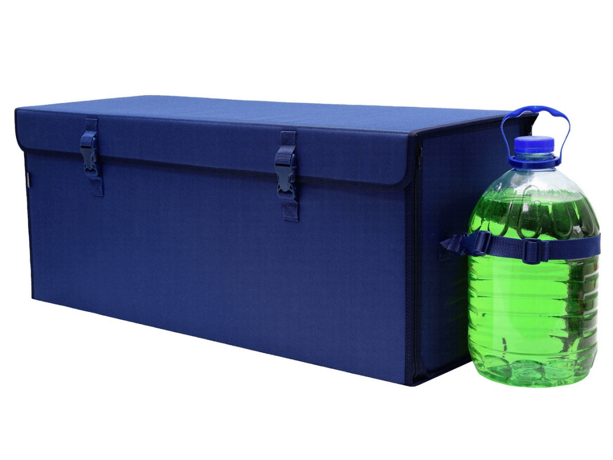 Органайзер в багажник "Лидер" (размер XXL). Цвет: синий.