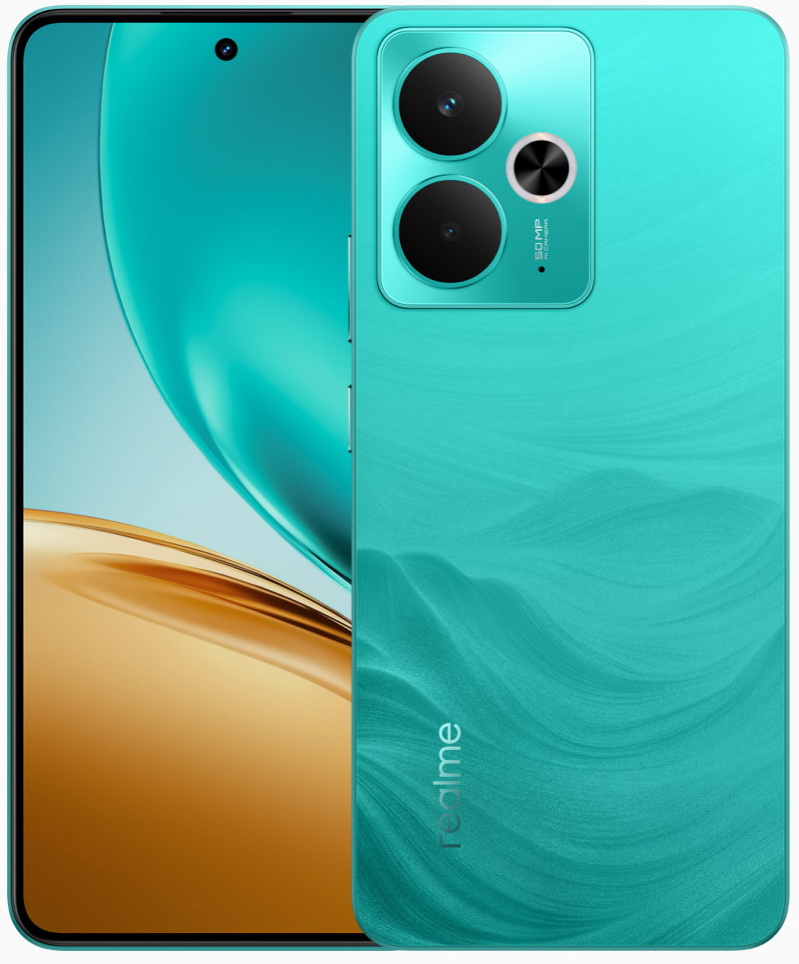 Смартфон Realme 14T 5G RMX5078 256Gb 12Gb зеленый (Без Рустор), купить в Москве, цены в интернет-магазинах на Мегамаркет