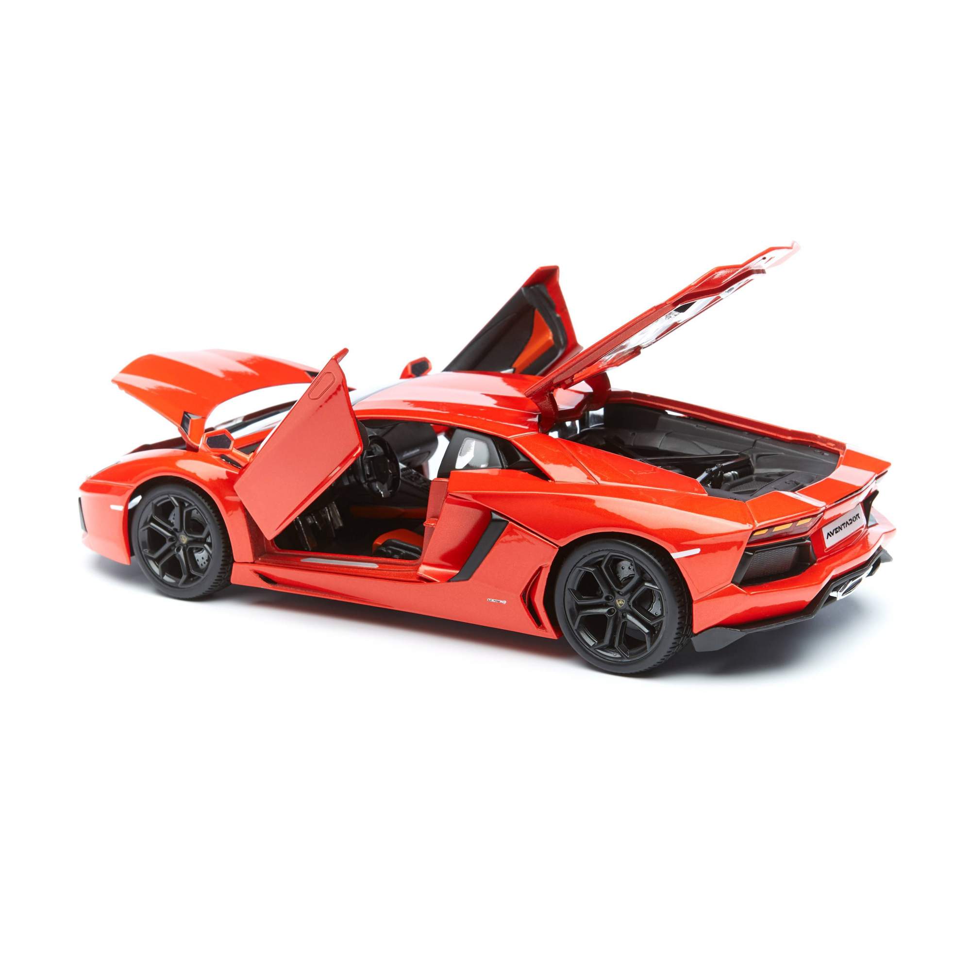 Купить bburago машина BB 18-11033 1:18 PLUS LAMBORGHINI AVENTADOR LP700-4  MET ORANGE, Оранжевый, цены на Мегамаркет