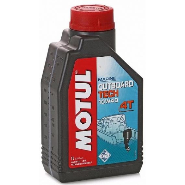 Моторное масло Motul Outboard Tech 4T 10W-40 1л - купить в Москве, цены на Мегамаркет | 100022729153