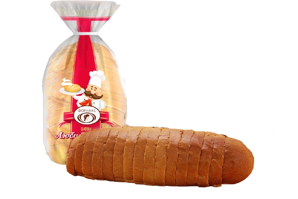 Хлеб белый, Форнакс, Любительский пшеничный, 210 г