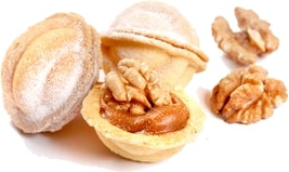 Печенье Кукусики Сдобное Орешки со сгущенкой 1,3 кг