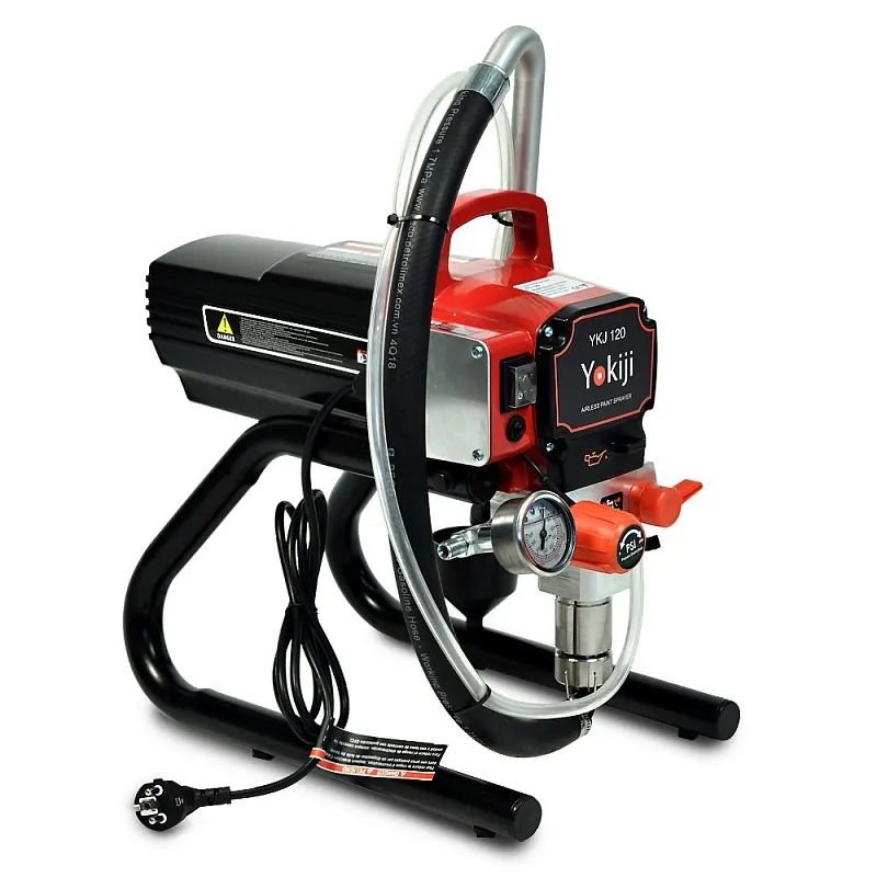 Электрический краскопульт безвоздушный YOKIJI YKJ 120 – купить в Москве ...