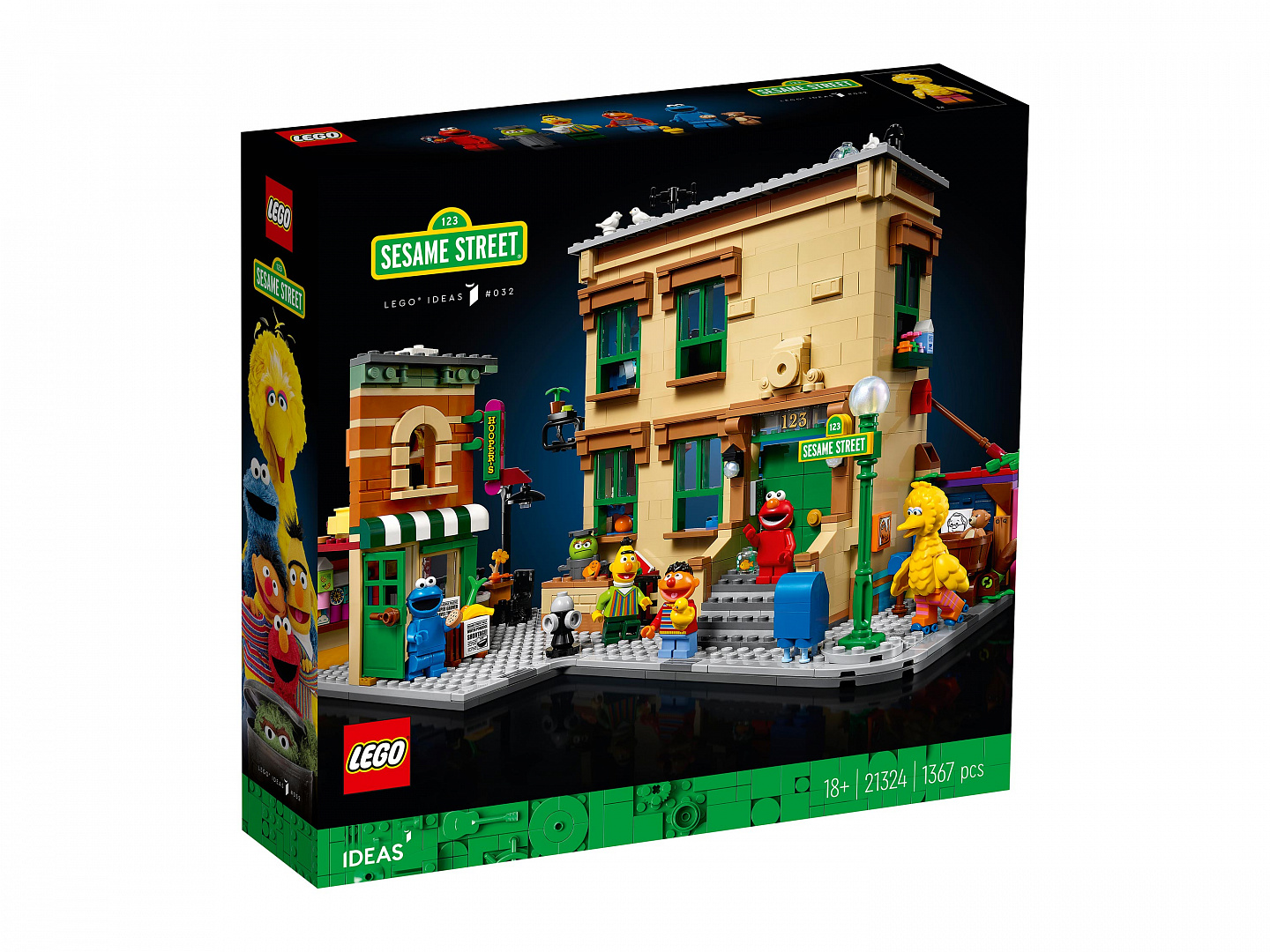 Купить конструктор LEGO Ideas 21324 Улица Сезам, цены на Мегамаркет | Артикул: 600004381036