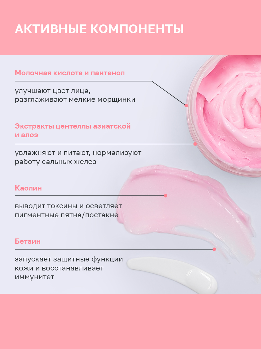 Очищающая пузырьковая маска Name Skin Care с Молочной Кислотой, 100 г -  отзывы покупателей на Мегамаркет | маски для лица 1062