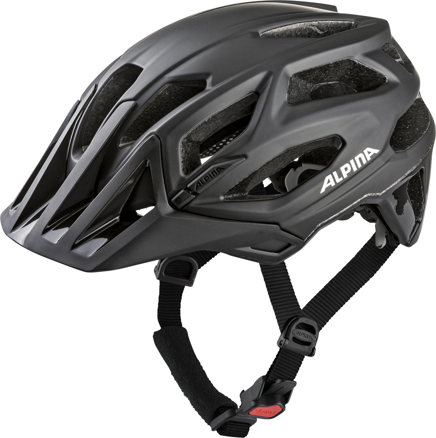 Велосипедный шлем Alpina Garbanzo, black matt, L